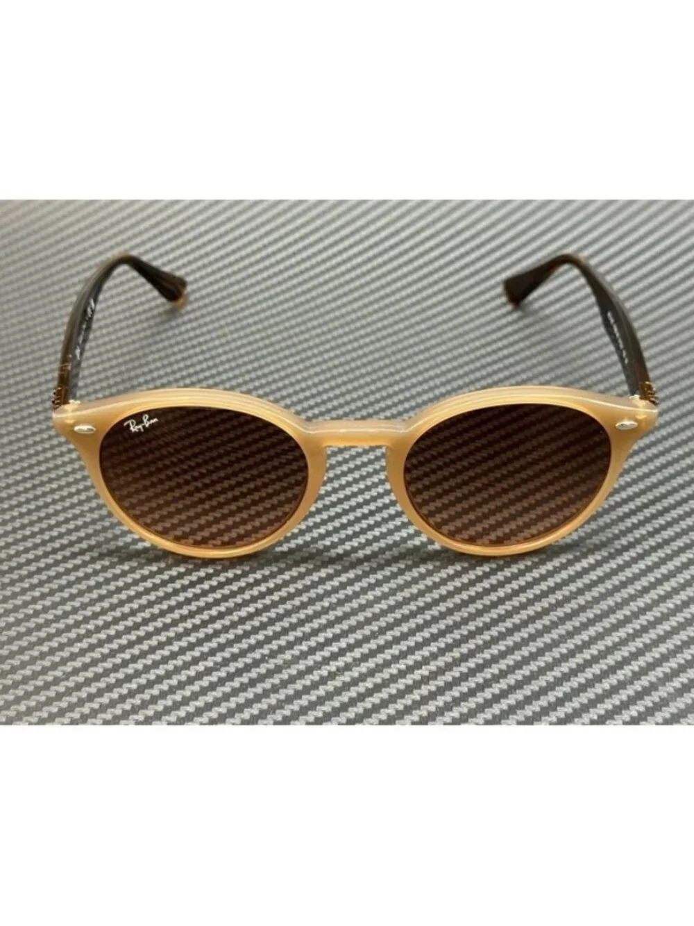 New Ray-Ban Men Beige Sunglasses 51-21-150